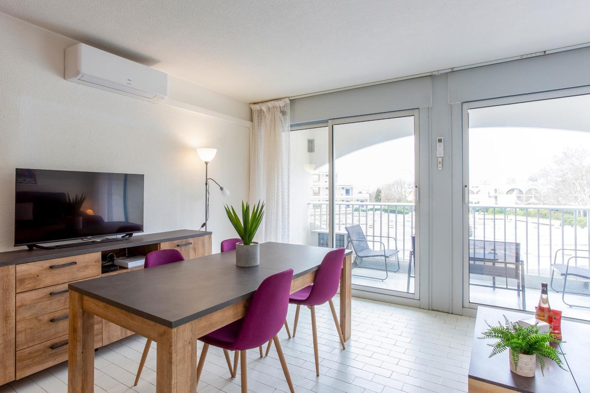 Chez Edouard 362 - Superbe Appartement En Premiere Ligne De La Plage La Grande-Motte Exterior foto